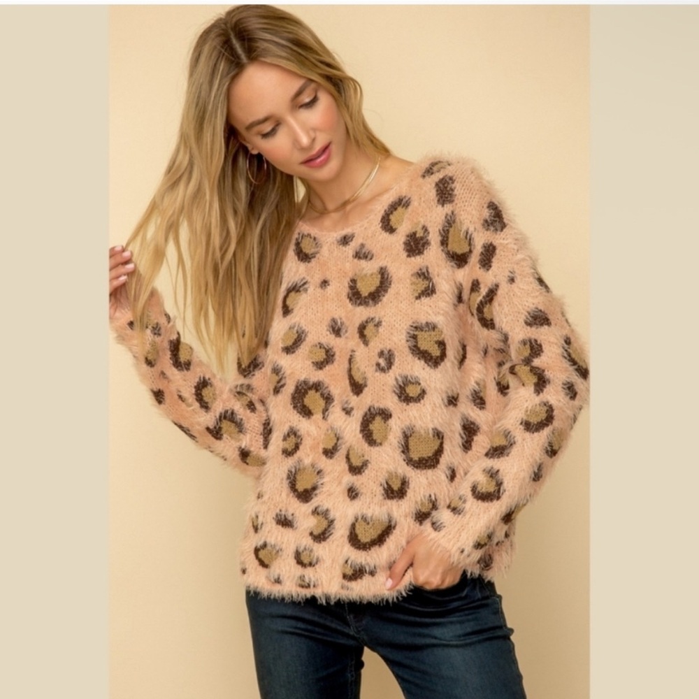 Hem & Thread Cheetah Sweater